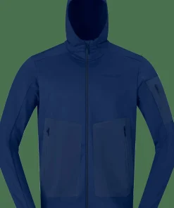 Online Norrøna Men's Falketind Warm Stretch Hood Blue Indigo Night