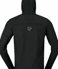 Discount Norrøna Men's Falketind Warm Stretch Hood Black Caviar