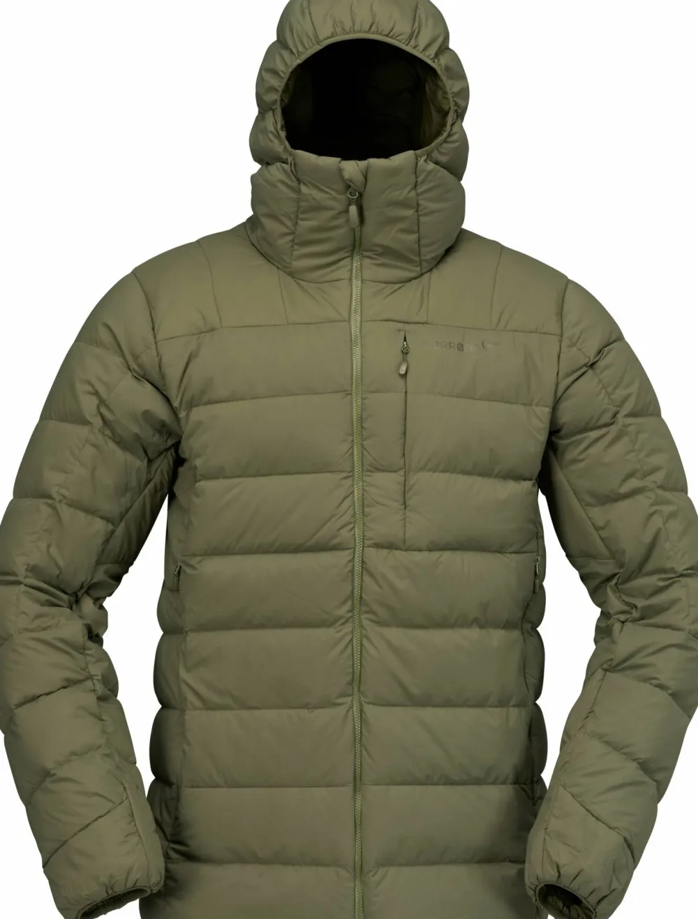 Discount Norrøna Men's Femund Down700 Zip Hood Olive Night
