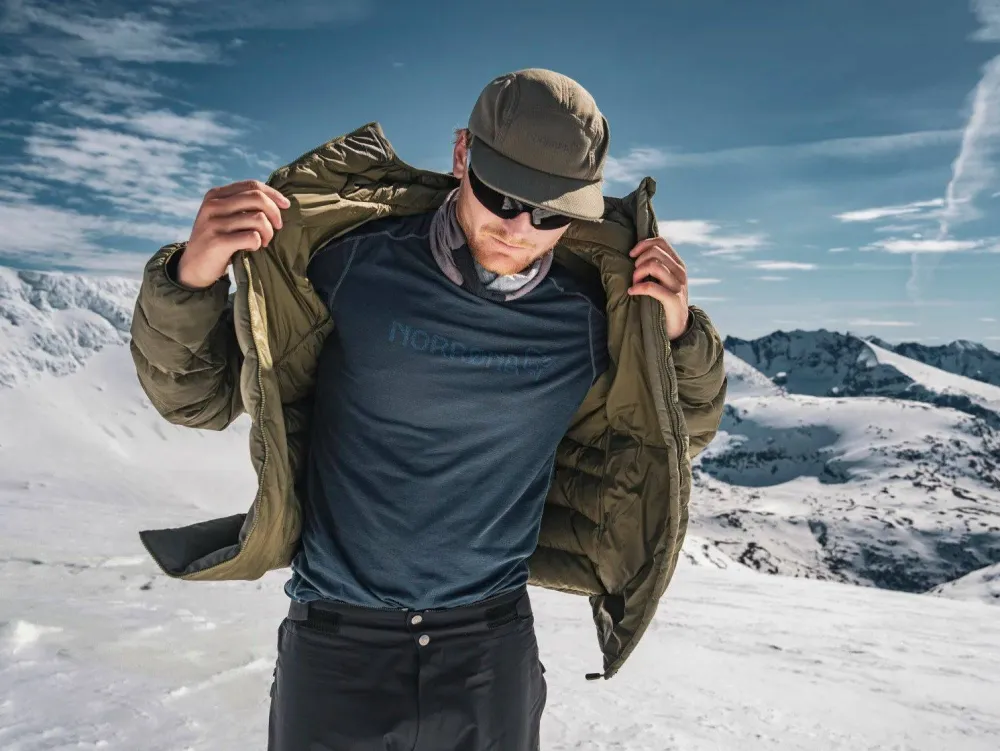 Discount Norrøna Men's Femund Down700 Zip Hood Olive Night