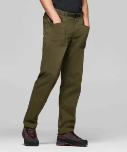 Hot Norrøna Men's Femund Mid Cotton Pants Olive Night