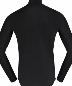 Best Norrøna Men's Femund PureUll Zip Neck Caviar Black