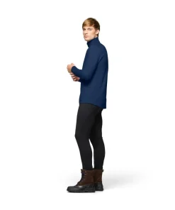 Best Norrøna Men's Femund PureUll Zip Neck Indigo Night