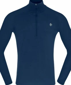Best Norrøna Men's Femund PureUll Zip Neck Indigo Night