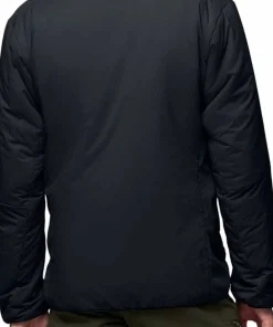 Sale Norrøna Men's Femund Thermo60 Zip Hood Caviar Black