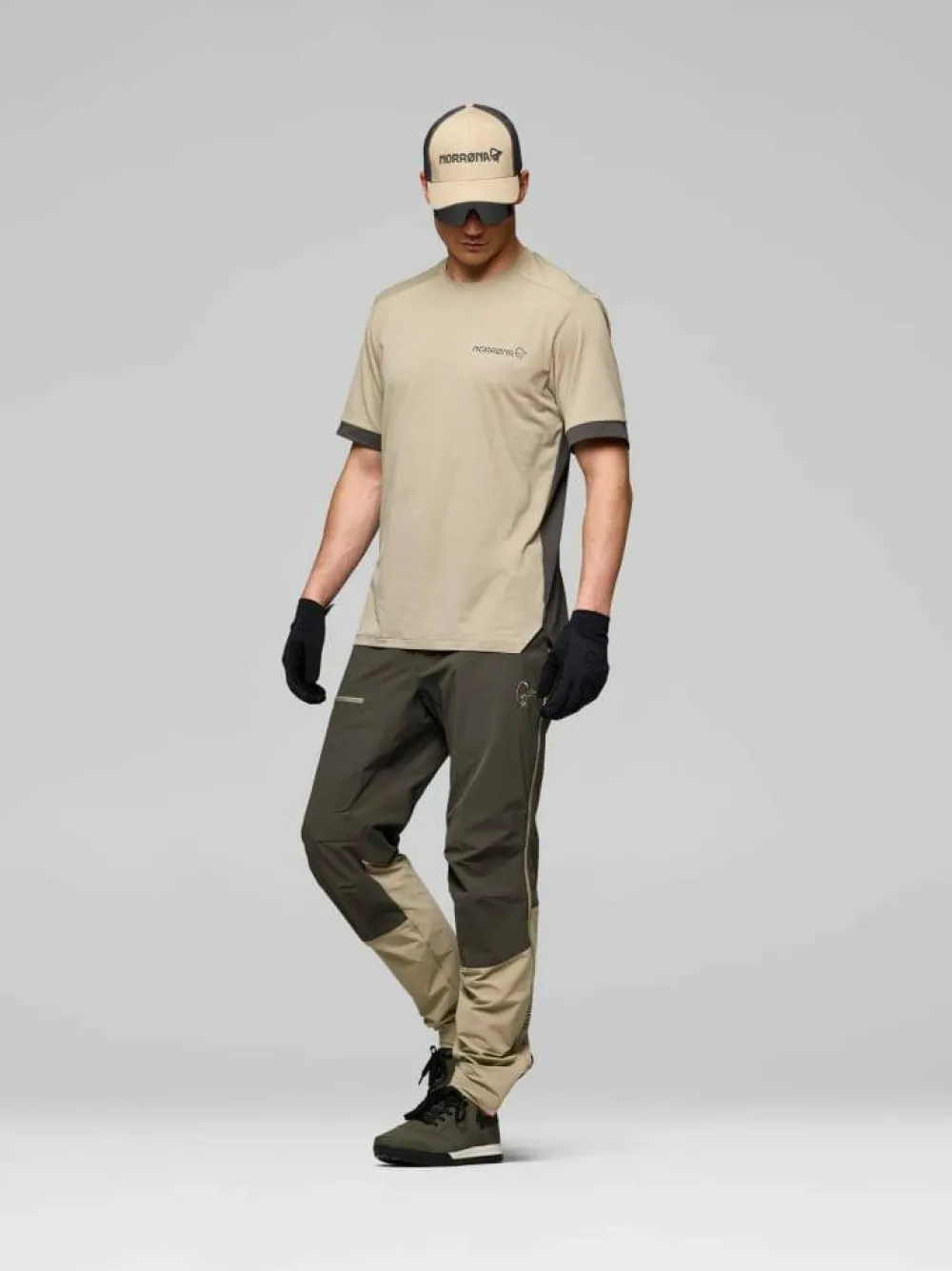 Discount Norrøna Men's Fjørå Equaliser T-Shirt Winter Twig/Beluga