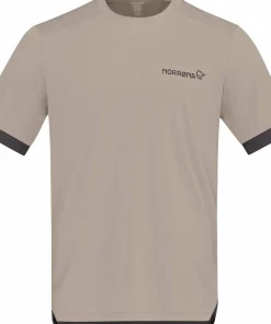 Discount Norrøna Men's Fjørå Equaliser T-Shirt Winter Twig/Beluga