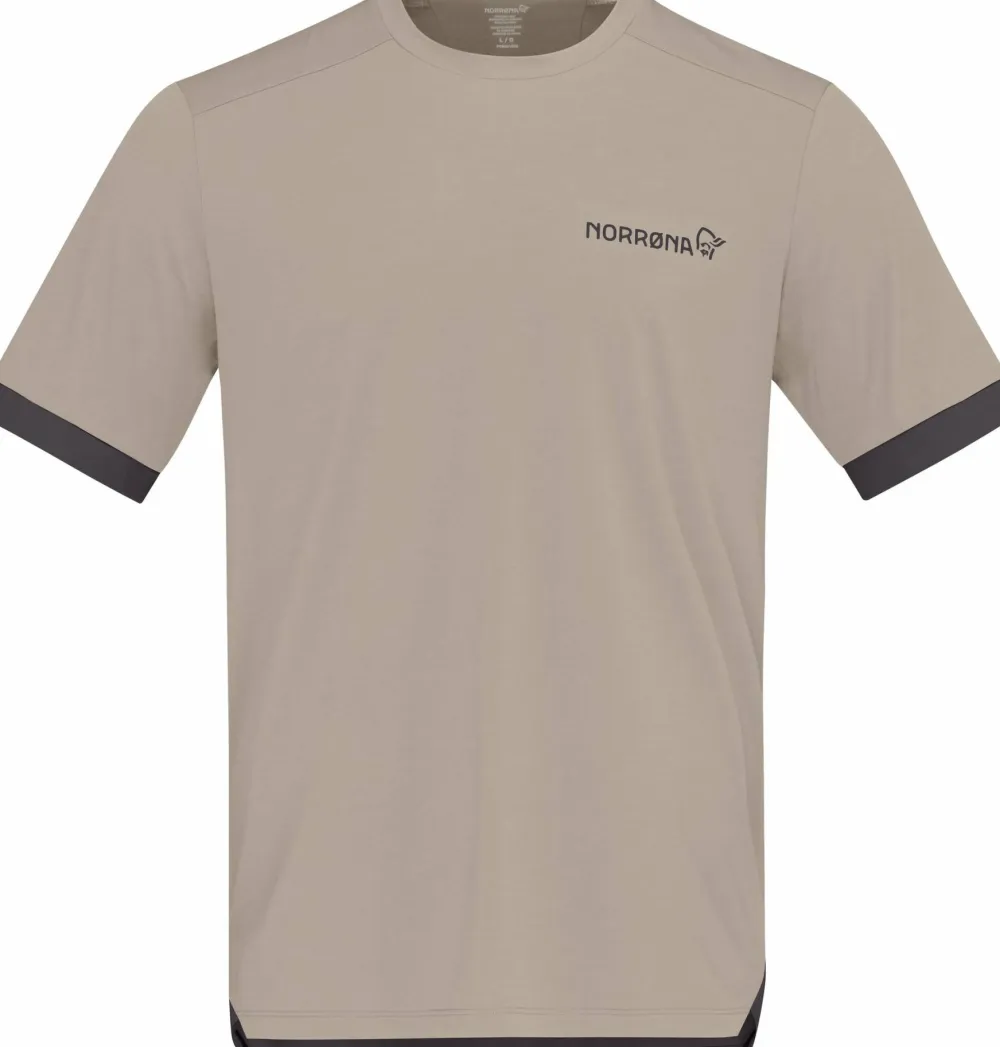 Discount Norrøna Men's Fjørå Equaliser T-Shirt Winter Twig/Beluga