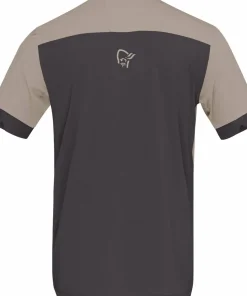 Discount Norrøna Men's Fjørå Equaliser T-Shirt Winter Twig/Beluga