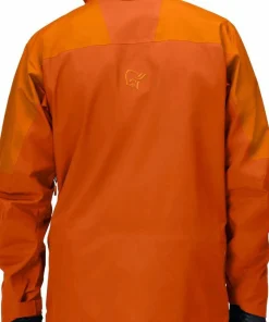 Clearance Norrøna Men's Lofoten GORE-TEX Jacket Gold Flame