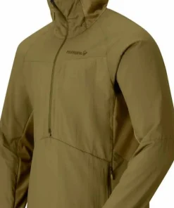 Online Norrøna Men's Møre Octa Zip Hood Dark Olive