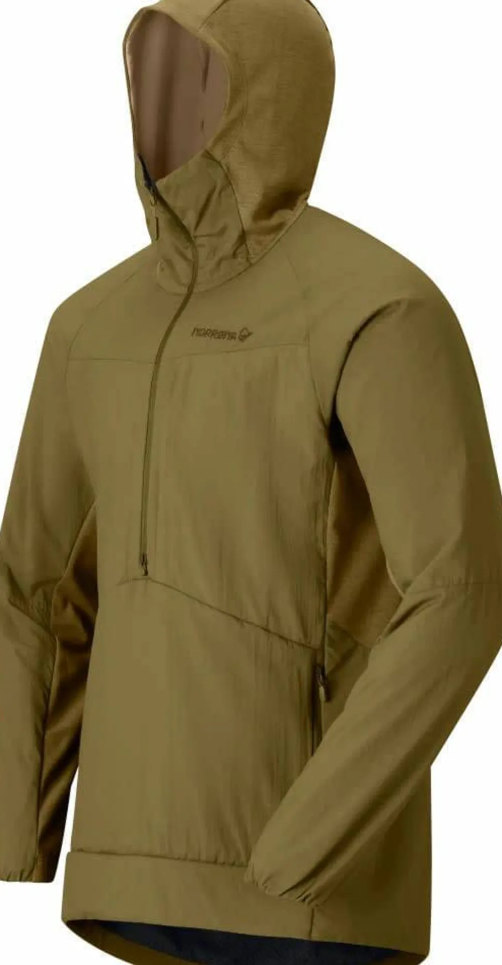 Online Norrøna Men's Møre Octa Zip Hood Dark Olive