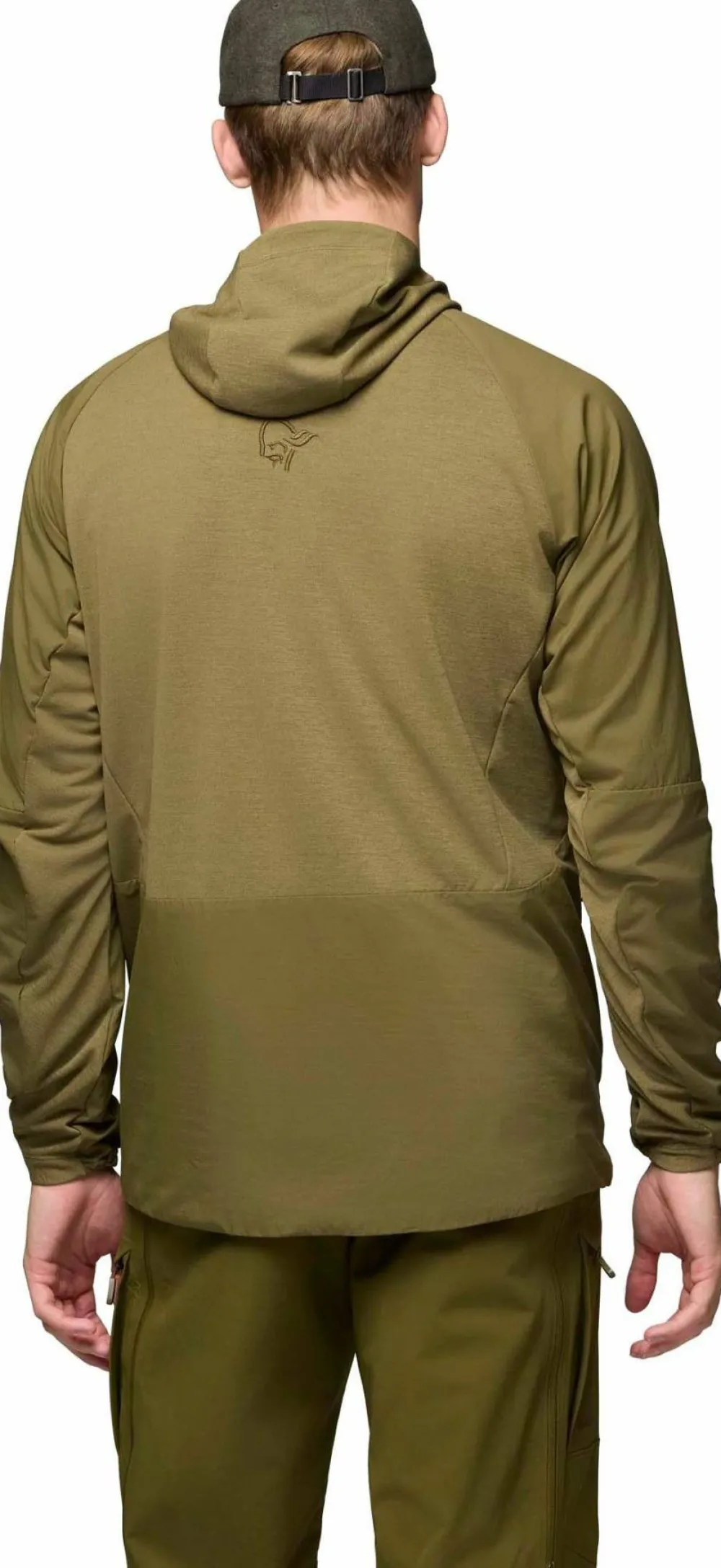 Online Norrøna Men's Møre Octa Zip Hood Dark Olive