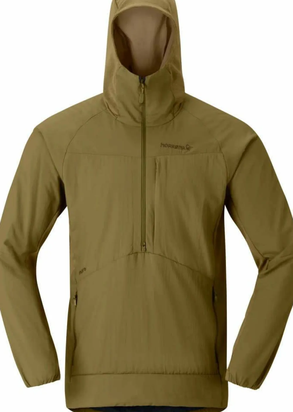 Online Norrøna Men's Møre Octa Zip Hood Dark Olive