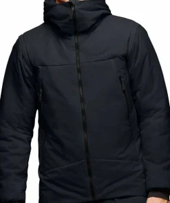 Outlet Norrøna Men's Møre Thermo60 Aero200 Jacket Caviar