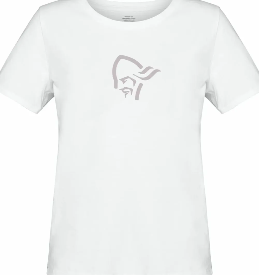 Outlet Norrøna Women's /29 Cotton Viking T-shirt White