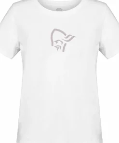 Outlet Norrøna Women's /29 Cotton Viking T-shirt White