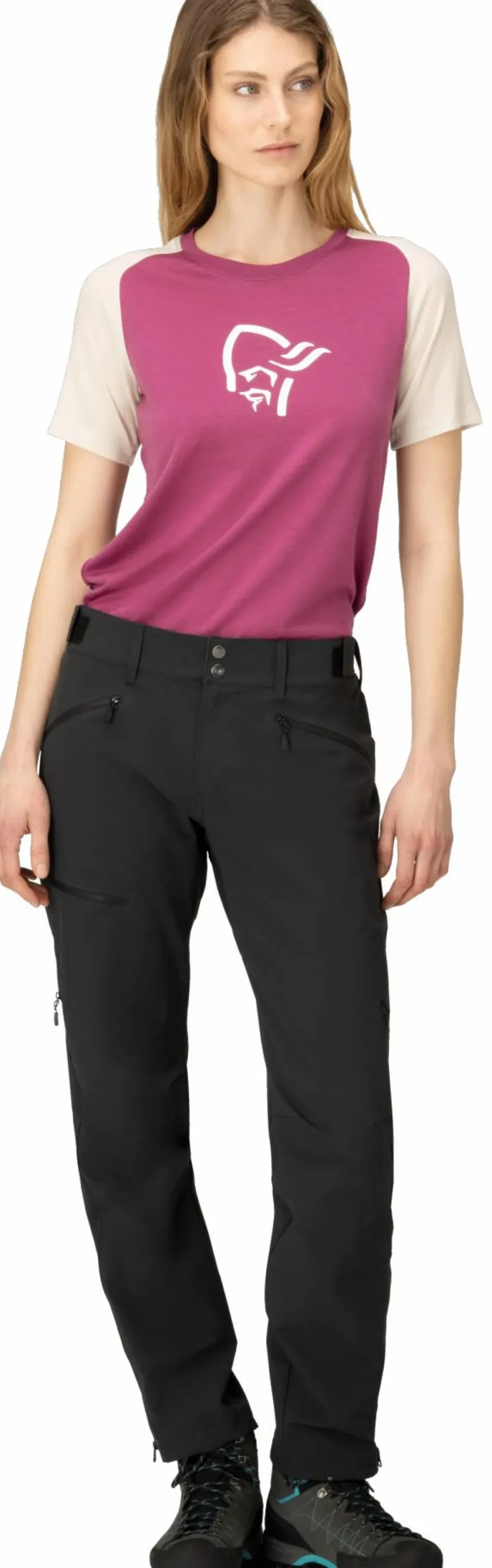 Best Norrøna Women's Falketind Flex1 Pants Short Caviar
