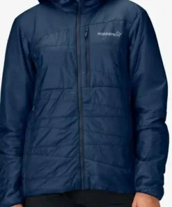 Sale Norrøna Women's Falketind Thermo40 Hood Indigo Night