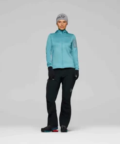 Hot Norrøna Women's Falketind Warm Stretch Hood Brittany Blue