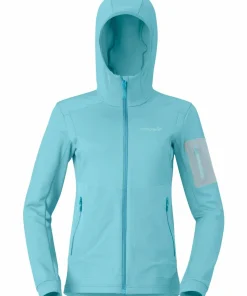 Hot Norrøna Women's Falketind Warm Stretch Hood Brittany Blue