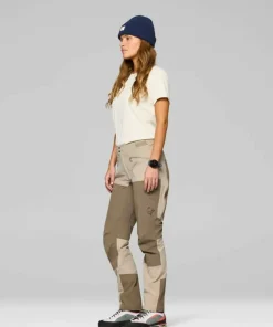 Outlet Norrøna Women's Femund Cotton Flex1 Light Pants Winter Twig/Bungee Cord