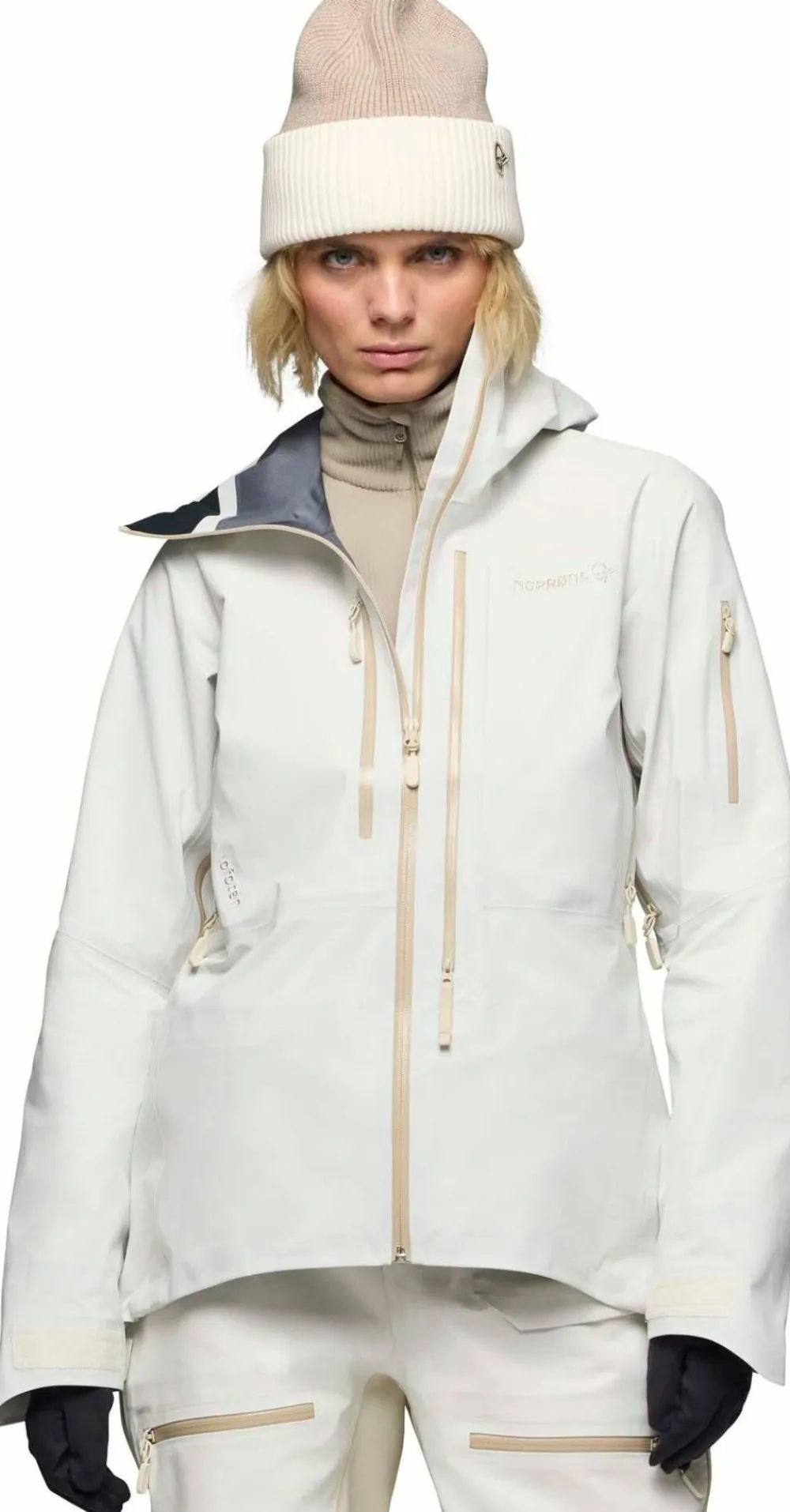 Best Norrøna Women's Lofoten GORE-TEX Pro Jacket Whisper White