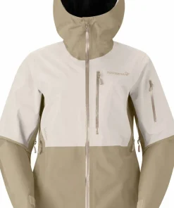 Clearance Norrøna Women's Lofoten GORE-TEX Jacket Oatmeal