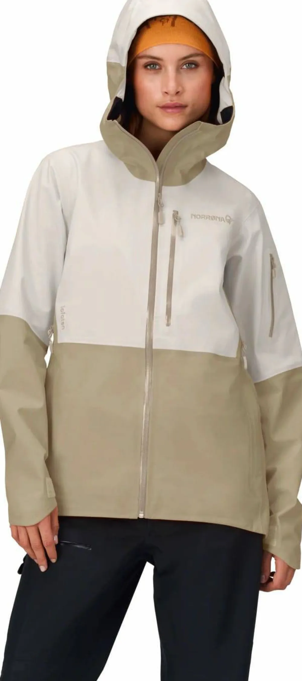 Clearance Norrøna Women's Lofoten GORE-TEX Jacket Oatmeal