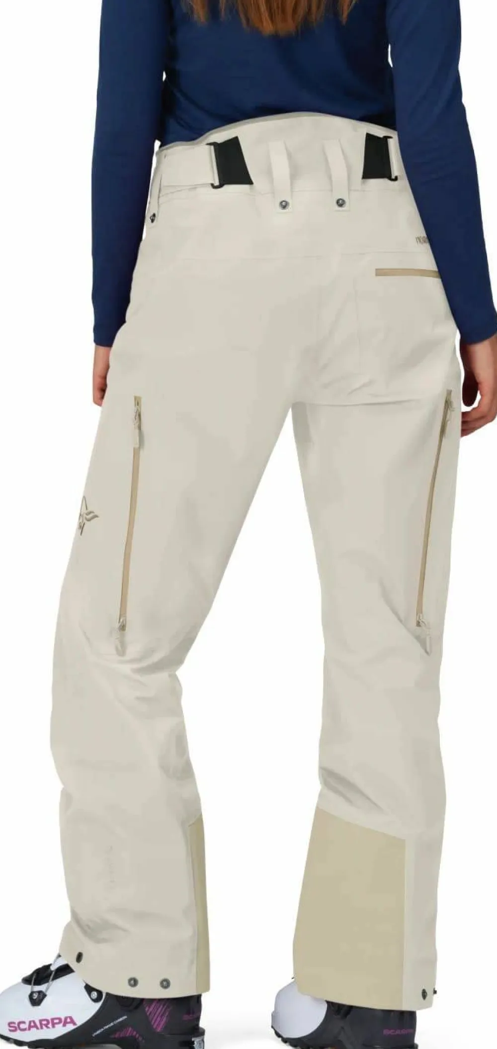 Clearance Norrøna Women's Lofoten GORE-TEX Pants Oatmeal