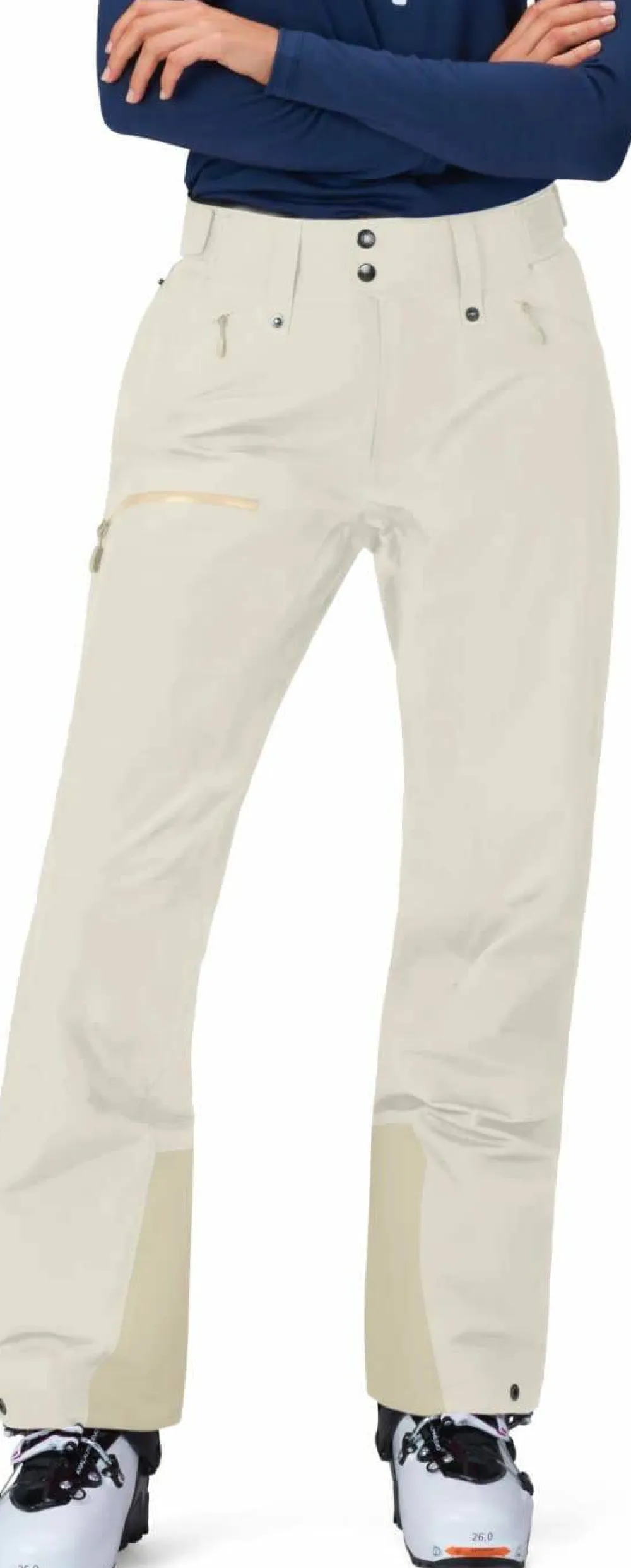 Clearance Norrøna Women's Lofoten GORE-TEX Pants Oatmeal