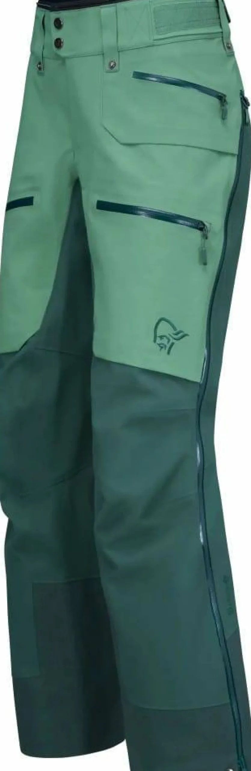 Clearance Norrøna Women's Lofoten GORE-TEX Pro Pants Dark Ivy