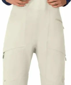 Online Norrøna Women's Møre Flex1 Bib Oatmeal
