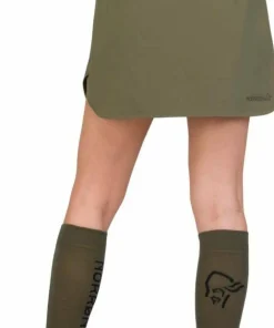 Sale Norrøna Women's Senja Flex1 Skirt Olive Night