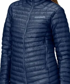 Hot Norrøna Women's Trollveggen Superlight Down Jacket Blue Indigo Night