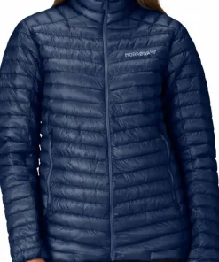 Hot Norrøna Women's Trollveggen Superlight Down Jacket Blue Indigo Night