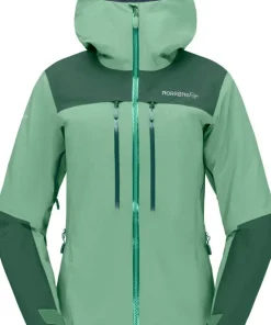 Norrøna Women's Trollveggen GORE-TEX Pro Light Jacket Dark Ivy