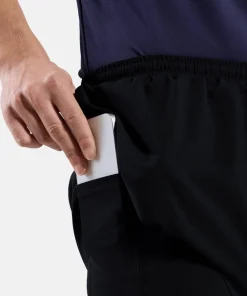 Clearance Odlo Men's 2-In-1 Short Essential 6 Inch Black
