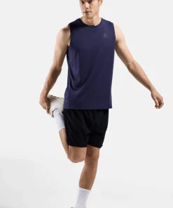 Clearance Odlo Men's 2-In-1 Short Essential 6 Inch Black