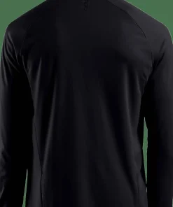Sale Odlo Men's Mid Layer Essential 1/2 Zip Black - Black
