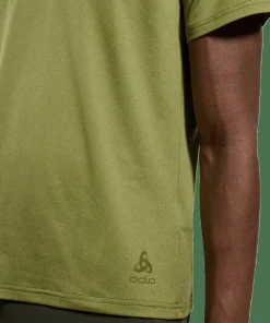 Discount Odlo Men's T-Shirt Crew Neck S/S Essential 365 Guacamole Melange