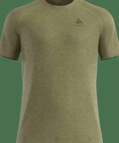 Online Odlo Men's T-Shirt Crew Neck S/S X-Alp Pw 115 Guacamole Melange
