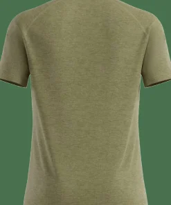 Online Odlo Men's T-Shirt Crew Neck S/S X-Alp Pw 115 Guacamole Melange