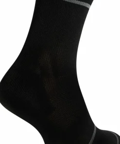 Best Odlo Socks Micro Crew Ceramicool Reflective Socks  Black