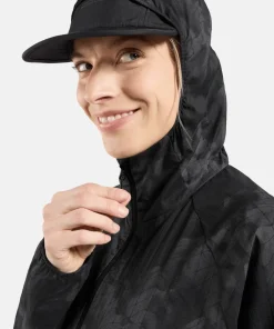 Clearance Odlo Women's Jacket Zeroweight Print Black