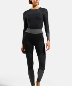 Clearance Odlo Women's Fundamentals Performance Warm Set Long Black