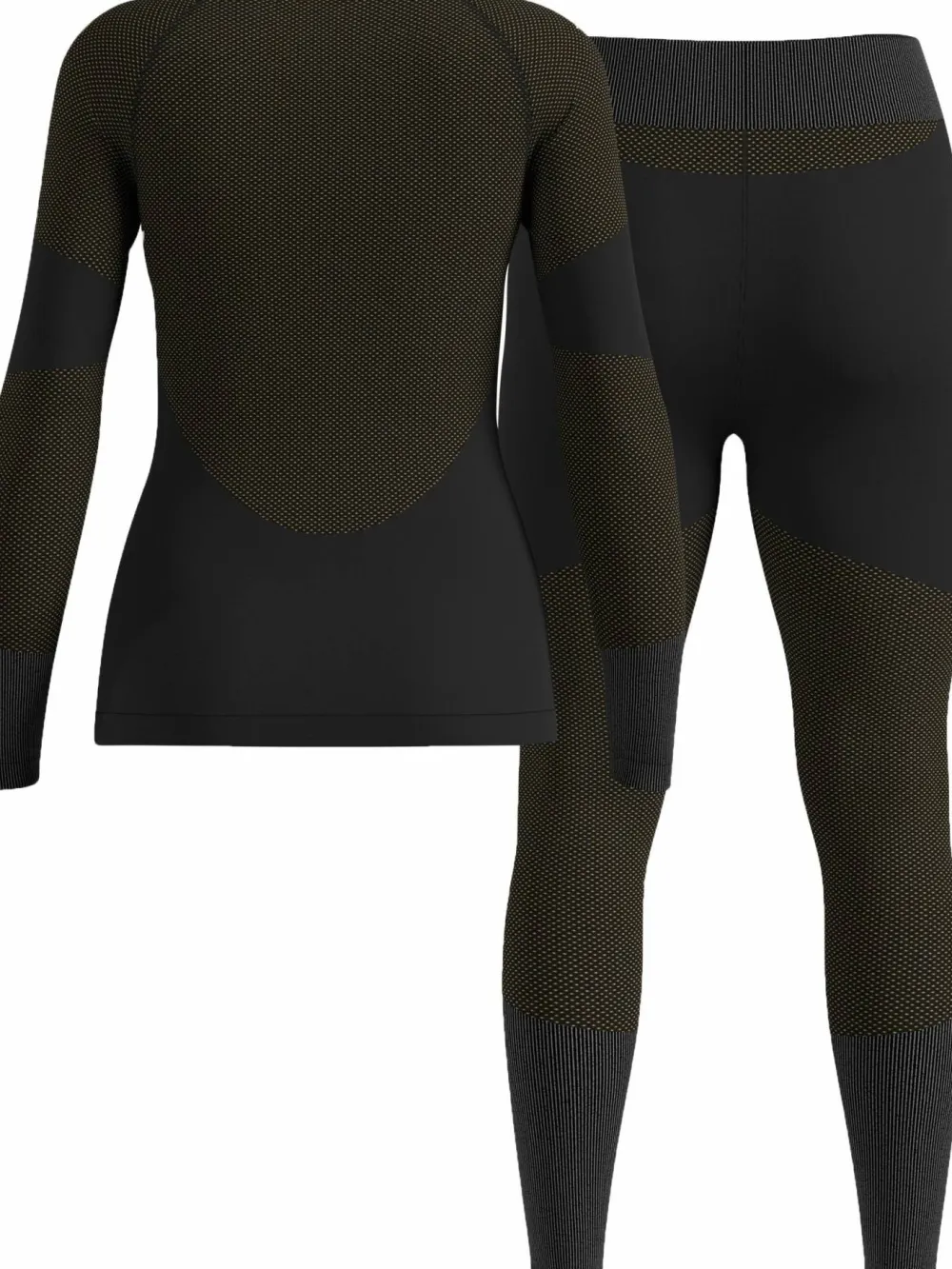 Clearance Odlo Women's Fundamentals Performance Warm Set Long Black