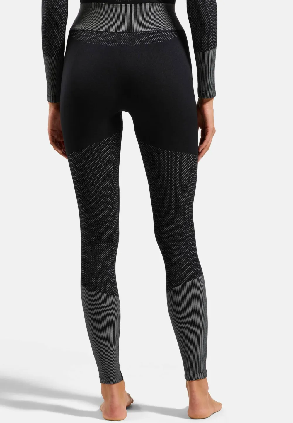 Clearance Odlo Women's Fundamentals Performance Warm Set Long Black