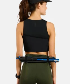 Best Odlo Women's Tank Crop X-Alp Trail Cargo Black