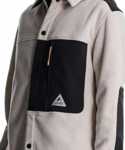 Hot Orage Unisex Hunter Fleece Shirt Dark Birch